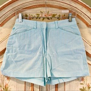 🐬LILLY PULITZER Seersucker Shorts Size 0 🐬
